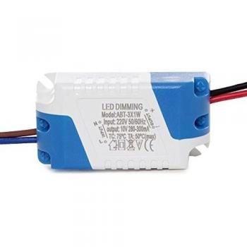 Driver Dimmabile Greenice Riflettore Downlight LED 3W