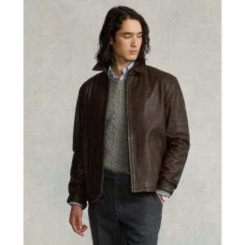 Ralph Lauren Giacca marrone per la mezza stagione