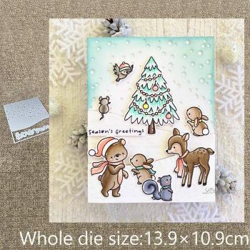 Metal Snowflake Embossing Die
