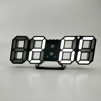 LED Display 3D Desk Clock