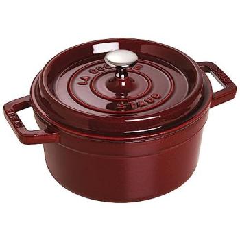 Staub Cocotte – Rund – Grenadine – Beidseitig – 22 cm – Japanisch importiert
