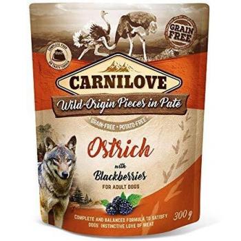 Trousse Carnilove adulte autruche et mûres sans céréales 300 g