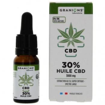 GRANIONS® Huile CBD 30% Goutte(S) Orale(S) 10 ml