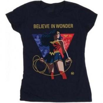 T-Shirt Wonder Woman 80° Anniversary Believe In Wonder 80’ White XXL