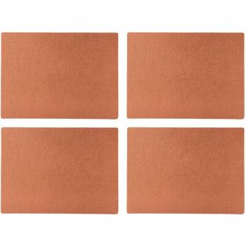 Coppershield Leather Placemats – Durable Table Cover