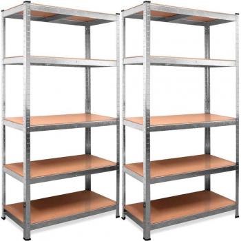 Estantería Resistente Galvanizada Nyana Home 875kg 5 Baldas 180x90x40cm