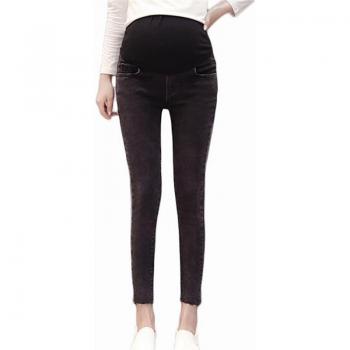 Pantalones Vaqueros Gris Oscuro con Soporte