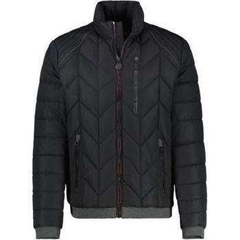 LERROS Herren-Wasserabweisende Steppjacke 5XL – Schwarz