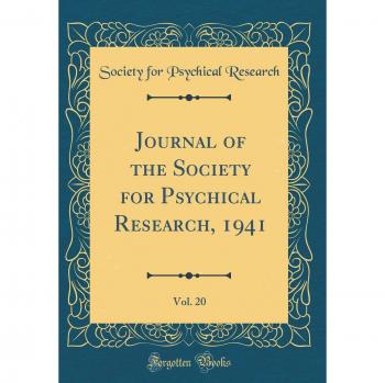 Journal of the Society for Psychical Research, 1941, Vol. 20