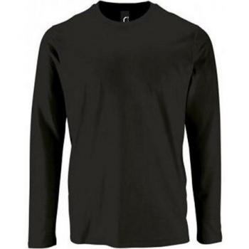 SOLS Imperial Langarmshirt für Herren S in Weiß
