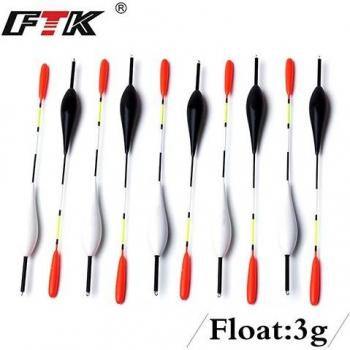 FTK Multi-Color Fishing Floats 10Pcs