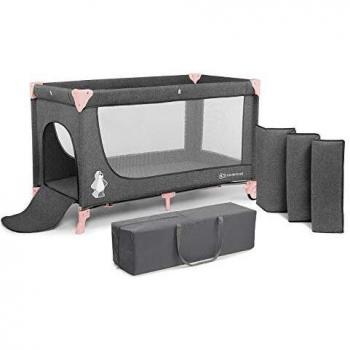 Lettino da Campeggio Kinderkraft Joy Pink