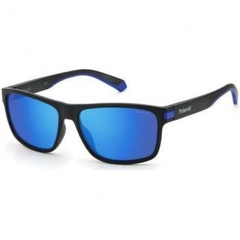 Polaroid Black Unisex Sunglasses