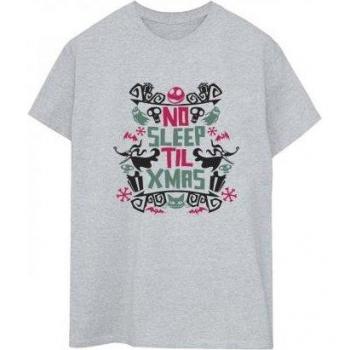 T‑shirt Disney « Les Fantômes de Noël : pas de sommeil avant le grand jour » – blanc