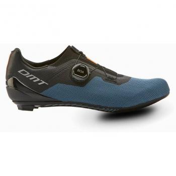 Schwarz-Petrolblau DMT KR4 Rennradschuhe, Größe 41