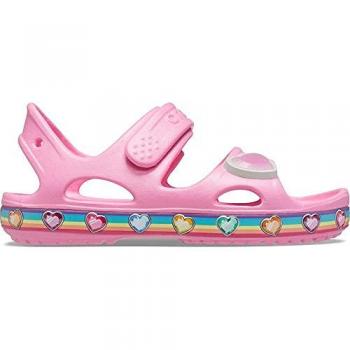 Sandali Crocs Fun Lab Rainbow Rosa Limone EU 20-21