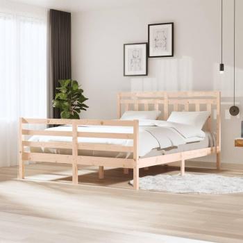 VidaXL Bett 160x200 cm aus Massivholz
