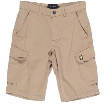 Classic Beige Cotton Bermuda Shorts – 28 Width