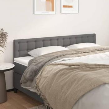 Testiere 2 pz Grigie 100x5x78/88 cm in Similpelle Vidaxl Grigio
