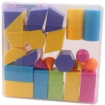 Plastic Geometric Solids for Math Learning