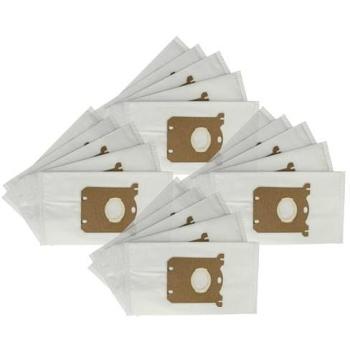20x Electrolux Compatible Vacuum Cleaner Bags for Superpro Z6160, Microfleece, 29 cm x 16 cm, White