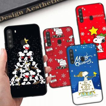SnoopyBlack Phone Case for Xiaomi Poco and Redmi