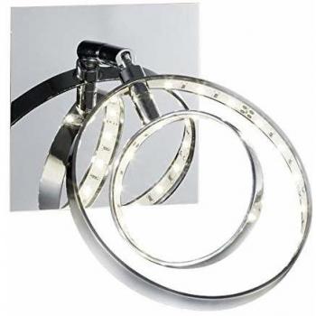 Reality LED‑Spotlight „Prater“ – 1 x 4,5 W – chrom – Energieklasse A+