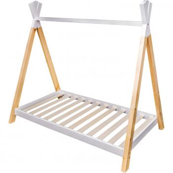 Two-Tone Teepee Bed for Toddlers
