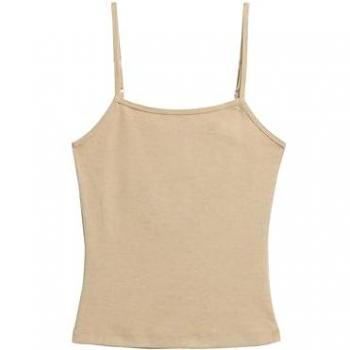 Superdry Débardeur Femme Côtelé Marron
