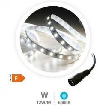 LED Roll 5 m, 12 W per metro, 6000‑6500 K, Protezione IP44, Tensione 24 V