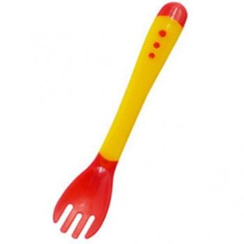 Kids Temperature-Sensing Silicone Flatware