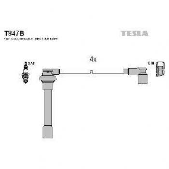 Cables de Encendido Tesla T847B – Juego Completo