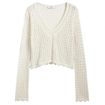 Desigual Damen Pullover in Weiß