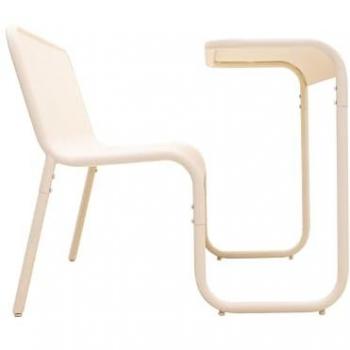 Metall-Sitzgruppe „Soullmate“ in Beige