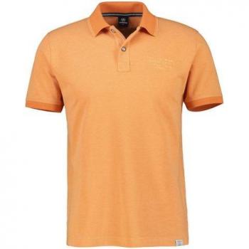 LERROS Poloshirt mit Melange-Effekt