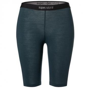 Donna Leggings Corti Super.Natural Tundra175 Blu Medio
