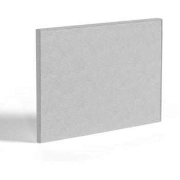 Châle de lit gris chiné « Déco » – Longueur 190 cm