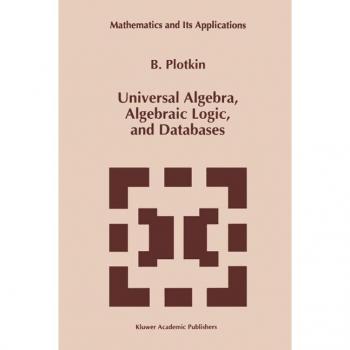 Universal Algebra Algebraic Logic and Databases