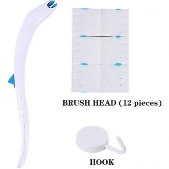 Brosse Toilette à Usage Unique + Solution Nettoyage
