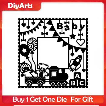 Dies de Metal Oso Elefante para Scrapbooking