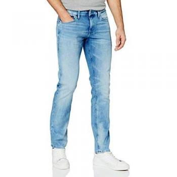 Tommy Jeans Homme Scanton Slim Dycrl Straight Jeans, Bleu