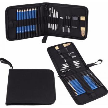 Creative 33-Piece Sketching Pencil Collection