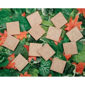 Yellow Door Match Me Sensory Flower Tiles