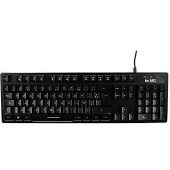 Clavier BE MIX HT2024, gamer, noir