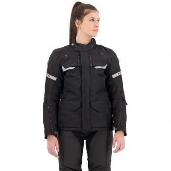 Revit Outback 4 H2O Veste textile de moto pour dames Noir taille 38