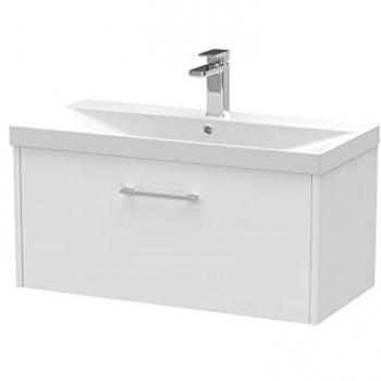 Hudson Reed Juno Wall Hung Vanity Unit with 50mm Profile Basin