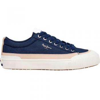 Sneaker Pepe Jeans Ben Wash Blu Navy Uomo EU 40