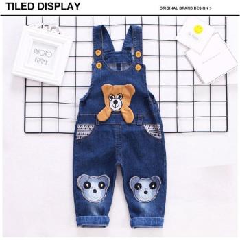 IENENS Kleinkind Overall aus Denim