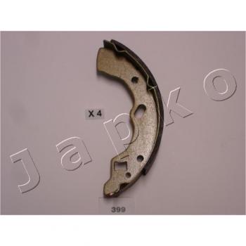 Jeu de mâchoires de frein arrière JAPKO 55399
