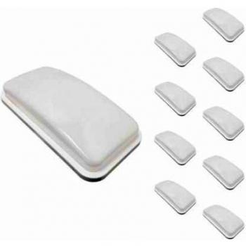 Pack de 10 Apliques LED Rectangulares 20W IP65